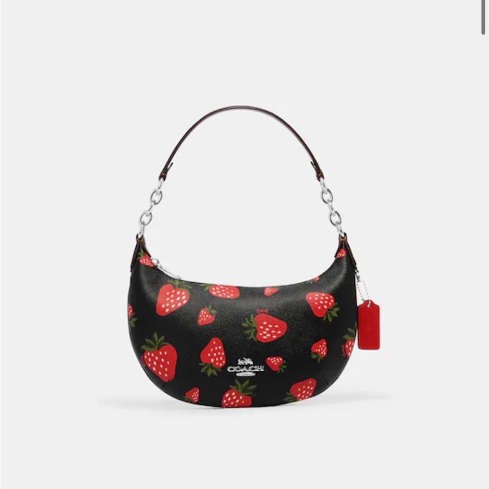 Coach strawberry hobo bag